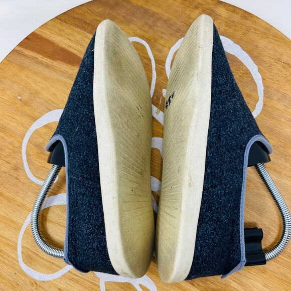 Allbirds Sneakers Merino Wool Loungers Slip On Comfort Walking Gray Womens 7 - Picture 8 of 10